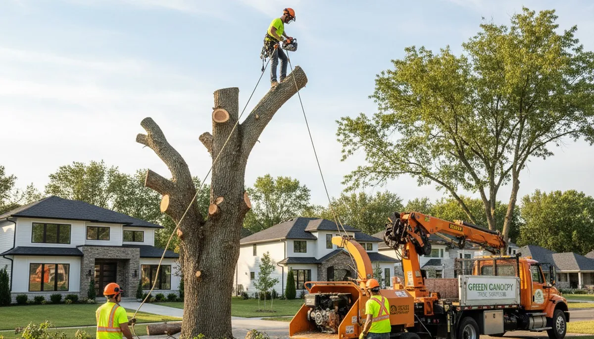 Professional tree removal and trimming service in Allen, TX by Chop Chop Tree experts